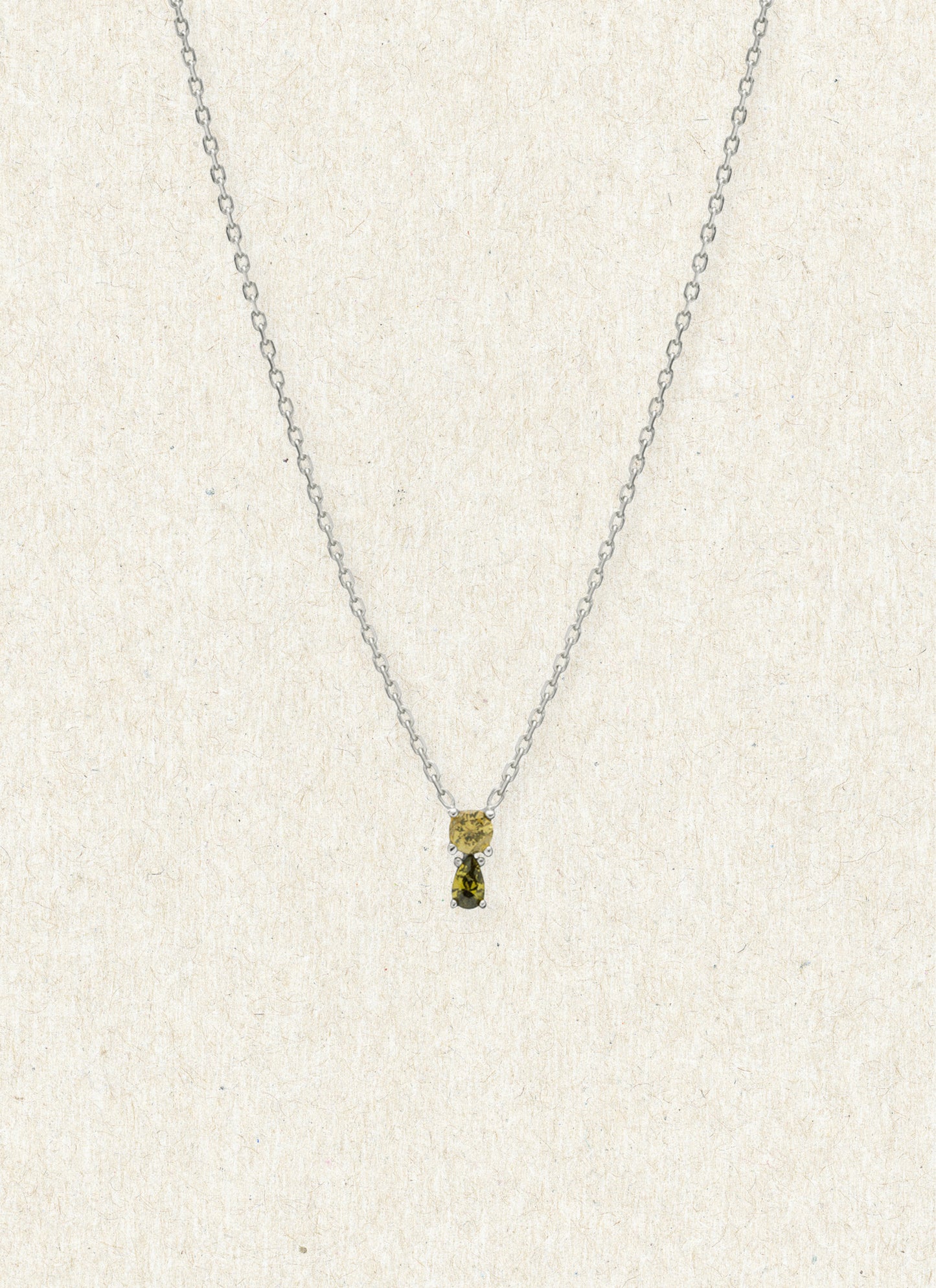 Amalia Silver Peridot Pendant