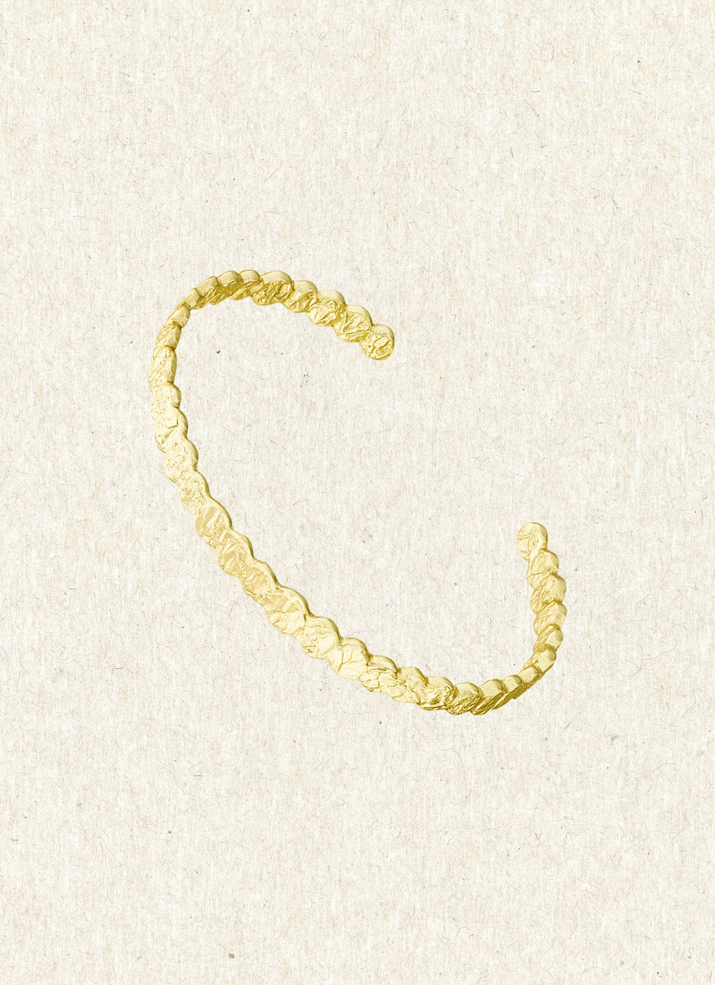 Athenas Gold Bangle