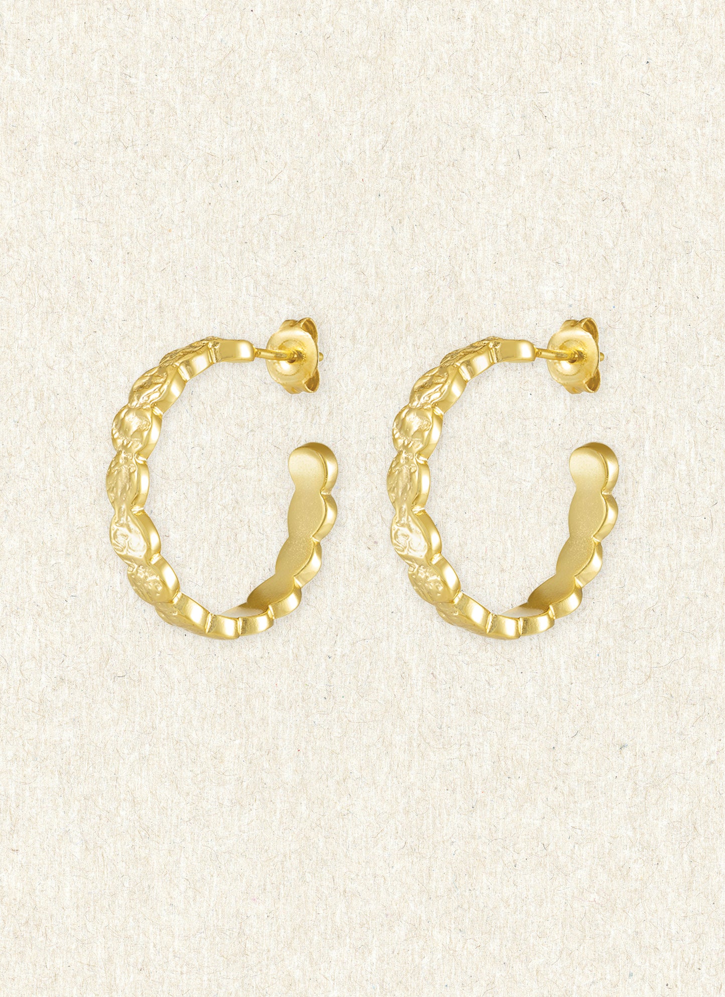 Athenas Gold Earrings