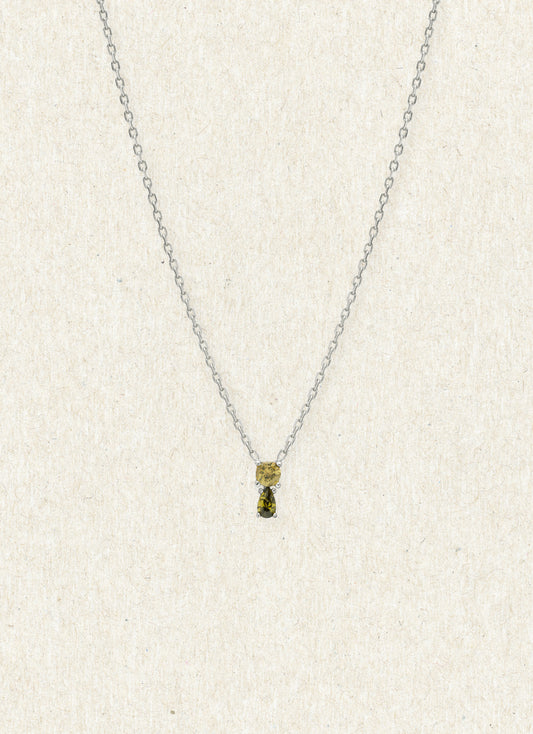 Amalia Silver Peridot Pendant